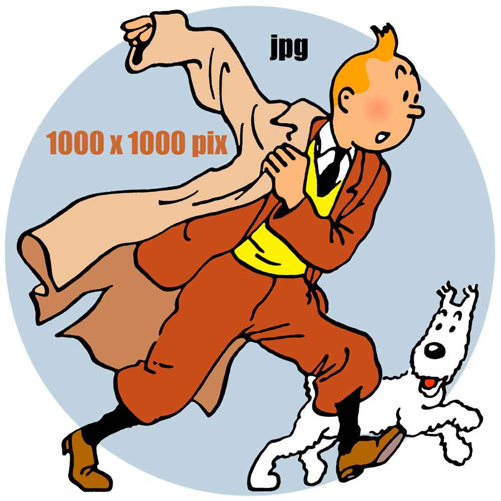 Tintín y Milú
